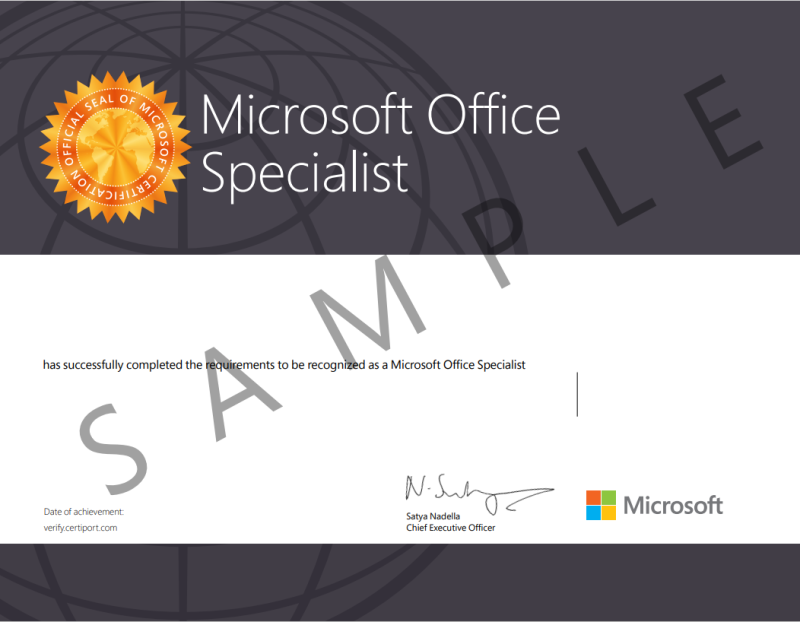 4. Certificate y conviertete en MOS (Microsoft Office Specialist)